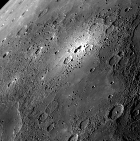 Image: Mercury bright spot
