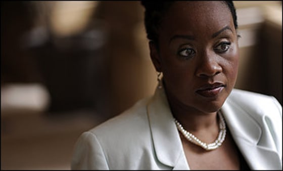 Charisse Carney-Nunes received hostile e-mails when she was erroneously linked to a video about President Obama.