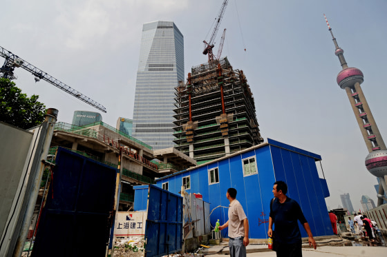 Image: Construction in Shanghai