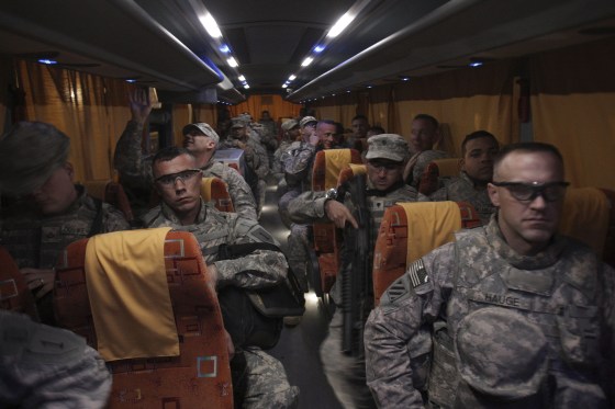 Image: Leaving Iraq