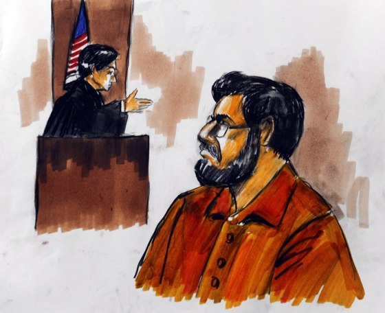 Image: Detention hearing for Tahawwur Hussain Rana