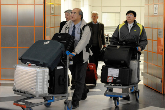 Image: U.N. nuclear inspectors