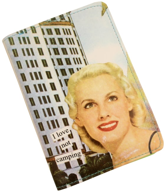 Image: Anne Taintor vintage passport wallet