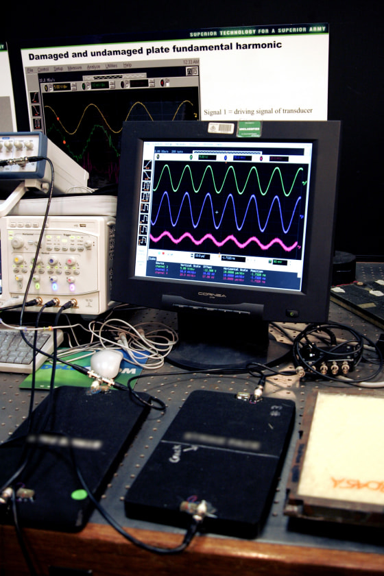 Image: Armor test results