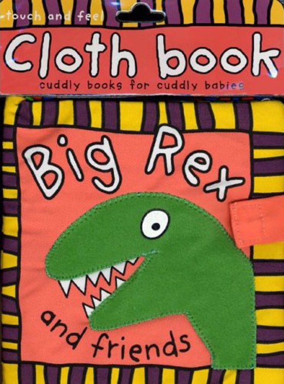 Image: Cloth Book: Big Rex and Friends
