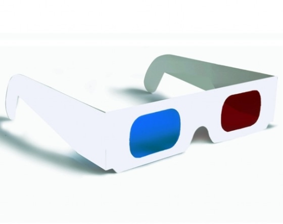 Image: 3-D glasses