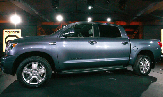 The new Toyota Tundra Crewmax full-size
