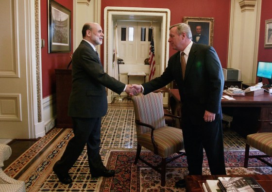 Image: Bernanke, Durbin