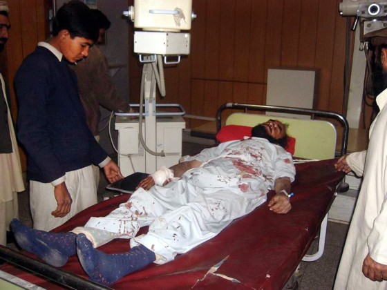 Image: Bomb blast killed dozens in Khyber Agency
