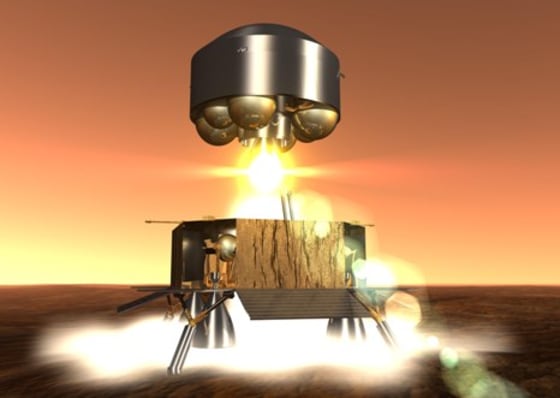 Image: Mars sample return mission