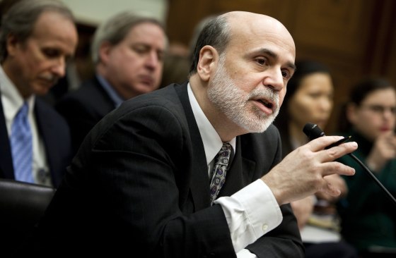 Image: Bernanke Testifies Before House Panel On State Of U.S. Economy