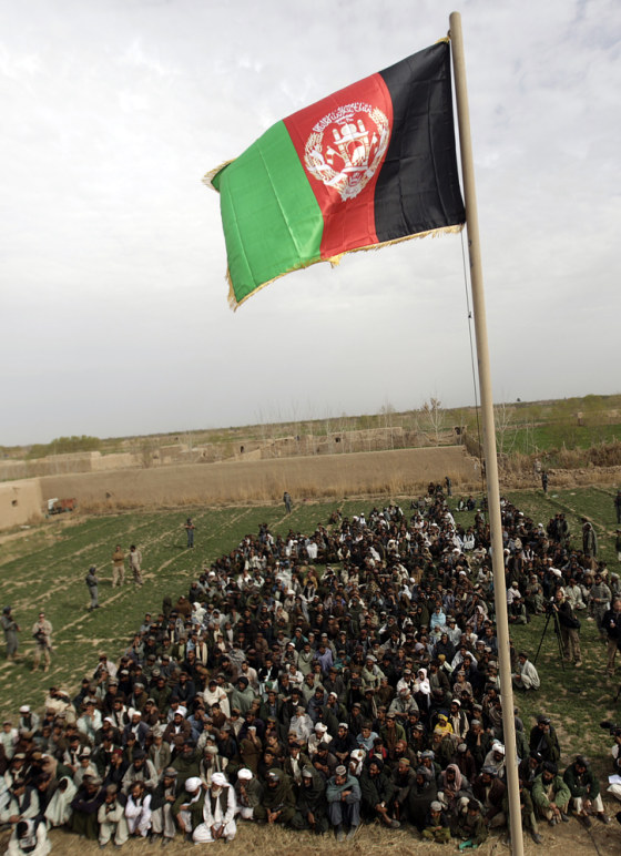 Image: Residents of Marjah