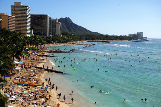 Image: Waikiki beach in Honolulu