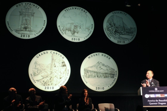 Image: New quarters debut