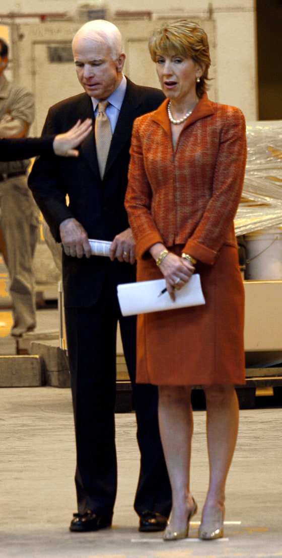 Image: John McCain, Carly Fiorina