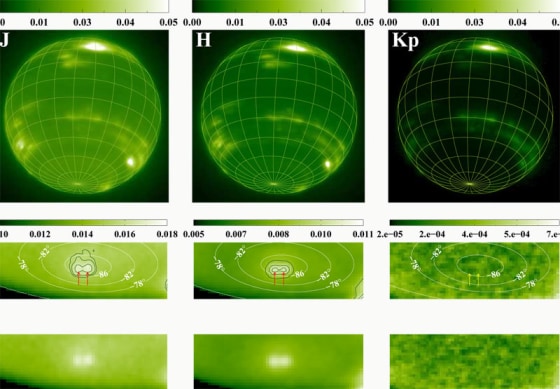 Image: south pole of Neptune