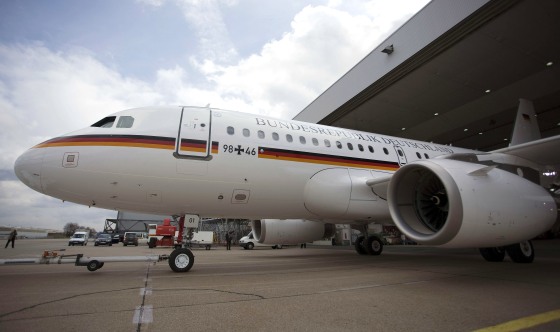 Image: The first Airbus A319 delivered to the German Army