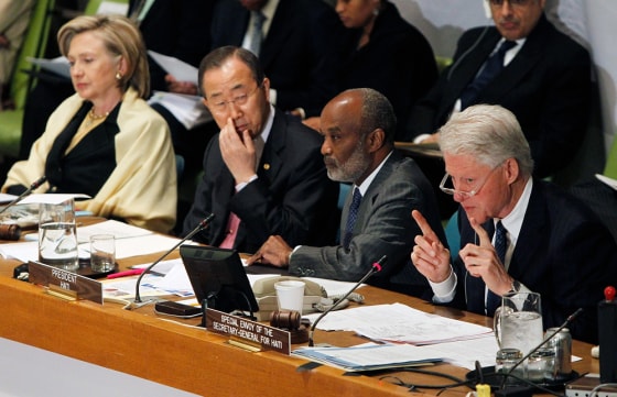 Image: UN Hosts International Aid Conference On Haiti