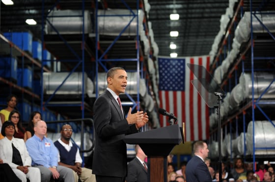 Image: US-POLITICS-JOBS-OBAMA