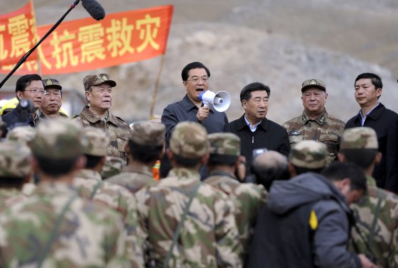 Image: Chinese President Hu Jintao