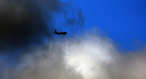 Image: Boeing 757 enroute to England
