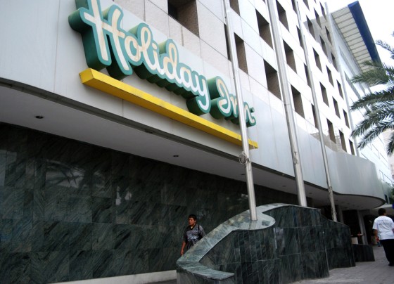 Image: Holiday Inn hotel in Monterrey, Mexico