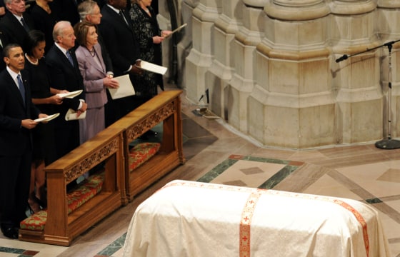 Image: Barack Obama at Height funeral