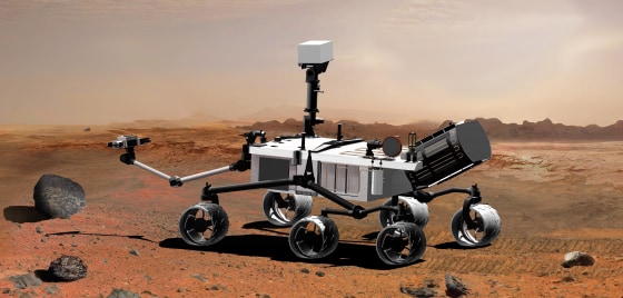 Image: Curiosity rover