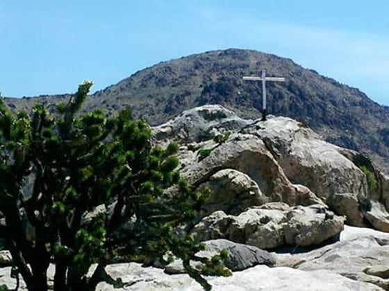 Image: The \"Mojave Cross\"