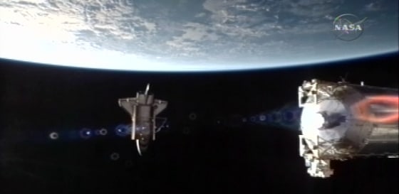 Image: Space Shuttle Atlantis and the ISS