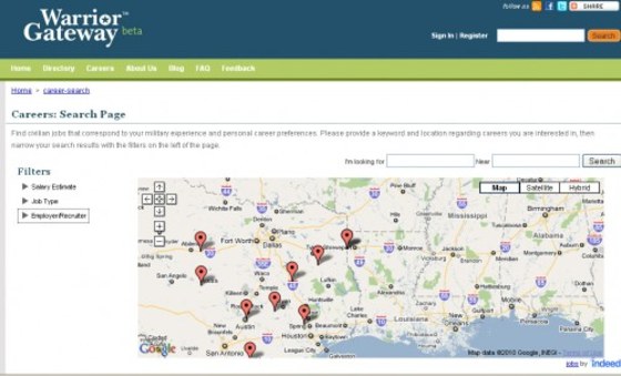 Image: Career database