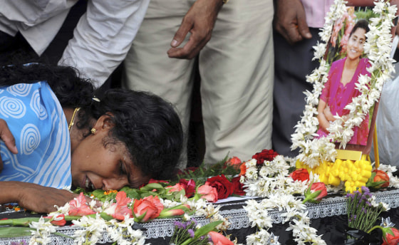 Image: Plane crash in India