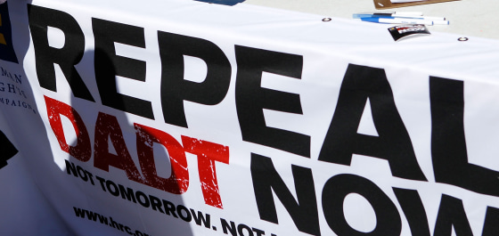Image: Washington Rally Calls For Repeal Of \"Don't Ask, Don