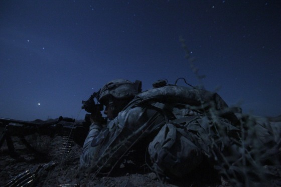 Image: 2nd Platoon, Charlie Company, 1st Battalion, 17th Infantry Regiment of the 5th Stryker Brigade