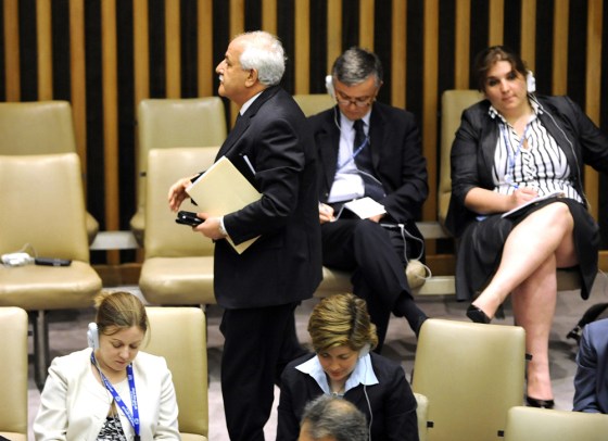 Image: Palestinian Ambassador to the United Nations Riyad Monsour