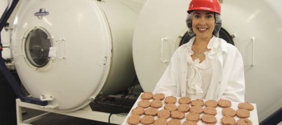 Marie Moody started her Stella & Chewy's dog food business in her Manhattan apartment but now runs it out of a factory in Muskego, Wis. 