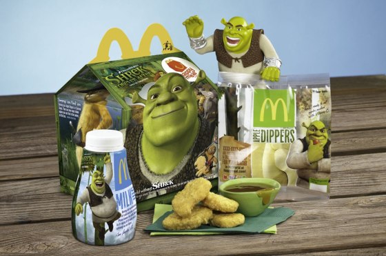 Image: McDonald's Happy Meal with toy
