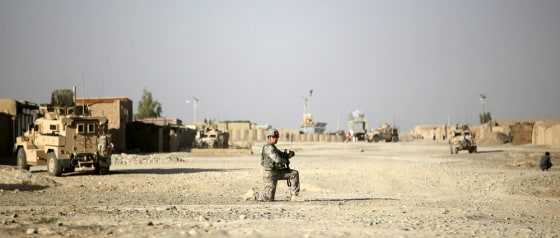 Image: U.S. soldier in Kandahar City