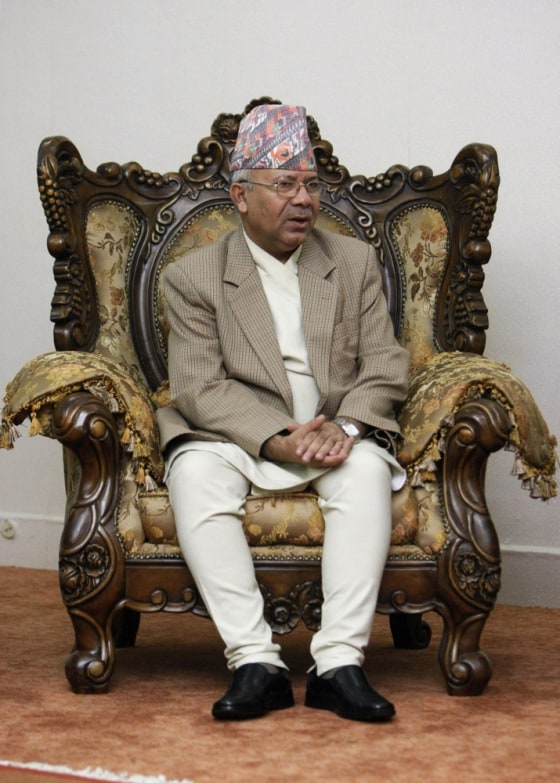 Image: Prime Minister Madhav Kumar Nepal