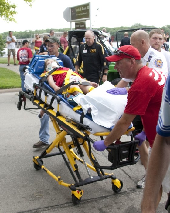 Image: Child injured by parade horses