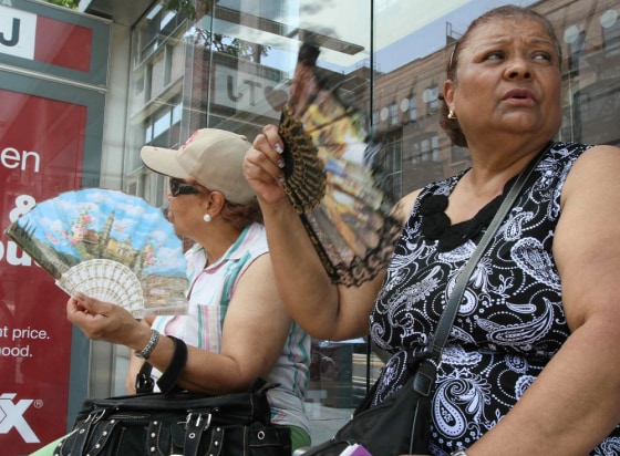 Image: Heat wave in New York.
