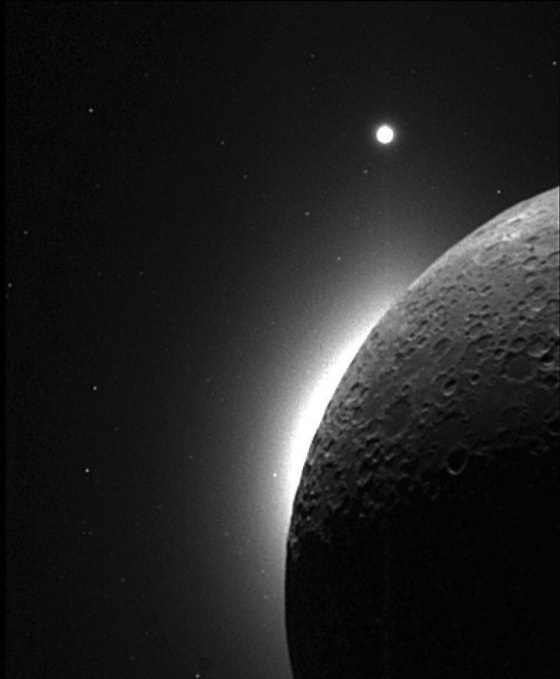 Image: A lunar sunrise