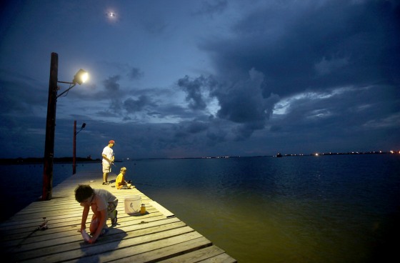 Image: sport fishing in La.