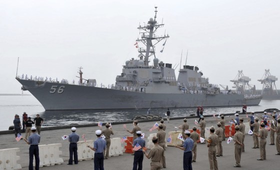 Image: U.S. Navy destroyer USS John S. McCain