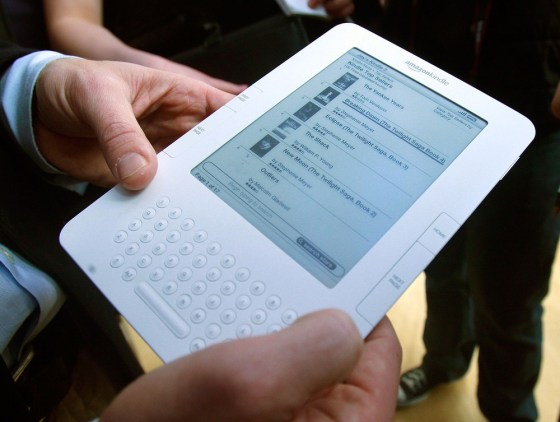 Image: Amazon's Kindle 2 e-ink e-book reader