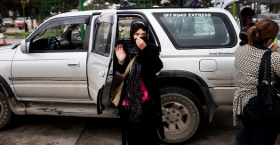 Image: Aisha, an 18-year-old Afghan who was disfigured as punishment for fleeing an arranged marriage