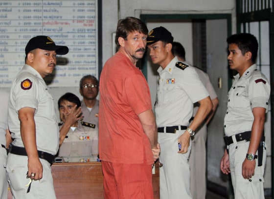 Image: Alleged Russian arms dealer Viktor Bout