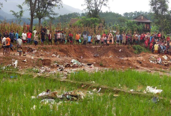 Image: Agni Air crash site in Kathmandu, Nepal