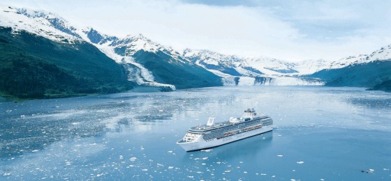 Image: Coral Princess in Alaska