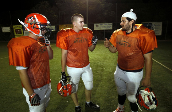 Image: To match Feature AMERICAN-FOOTBALL/ISRAEL